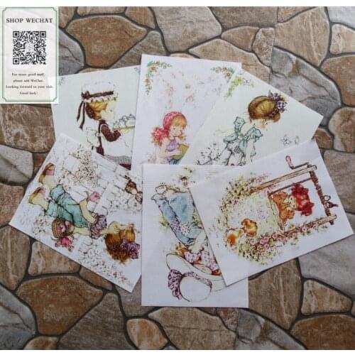 15 * 20cm European and American Girl Hand Dyed Cloth Girl 100% Cotton Canvas Handmade Fabric DIY Patchwork