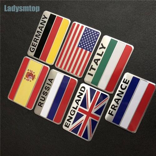 Ladysmtop car-styling National Flag Case For Chevrolet Spark Volt EPICA Malibu Camaro Cobalt Orlando Sail