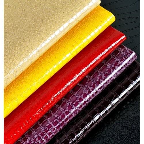 Glitter Fabric PVC Crocodile Faux Leather Chair fabric leatherette pu Eco Leather Cheap-fabrics Upholstery Fabric Sofa Neoprene
