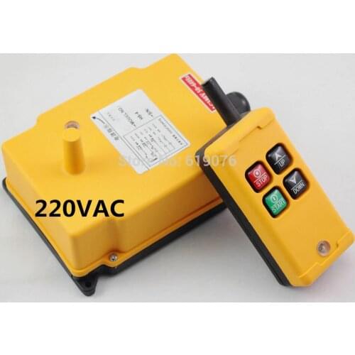 HS-4 220VAC 4 Channels Hoist Crane Radio Remote Control System