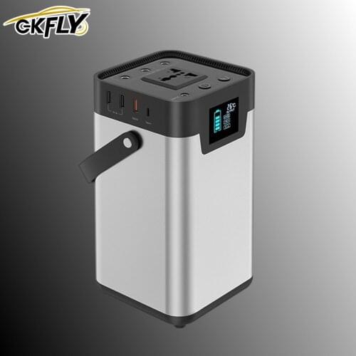 GKFLY 200W Power Bank 54000 mAh Power Station For Outdoors Camping Traveling Pure Sine Wave New 220V Portable Generator