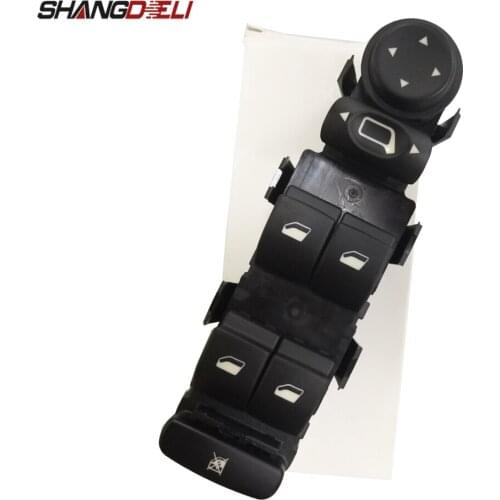 Power Window switch Control Switch Window Lifter Switch Rearview Mirror Button For Citroen C4 2004 2005- 2008 2009 2010