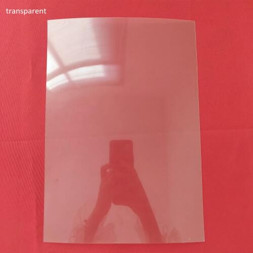 1 piece 3D Transparent Holographic Projection Film sample Adhesive about 210*290mm A4 projection screen car automobile display