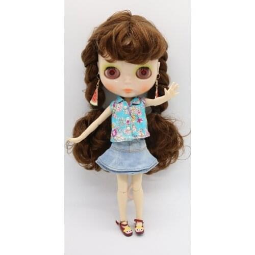 Joint body Nude Blyth Doll Factory doll Suitable For DIY 20171229