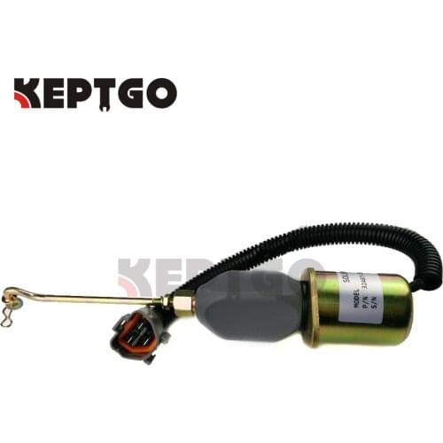 Stop Solenoid 32A87-15100 32A87-06100 12v for ECOMAT Shovel Mitsubishi S4S-Z1DT61ES