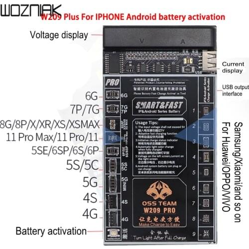 Universal mobile Phone Battery Fast Charging and Activation Board Plate for iPhone for Samsung for China Smartphone Repair Tool