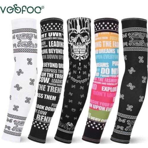 Bicycle ciclismo Quick Dry UV Protection Running Arm Sleeves Basketball Elbow Pad Fitness Armguards Sports Cycling Arm Warmers