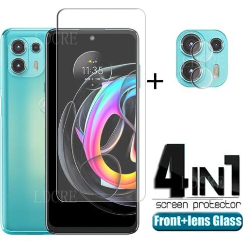 4-in-1 For Motoroal Moto Edge 20 Lite Glass For Moto Edge 20 Lite Phone Film Screen Protector For Moto Edge 20 Lite Lens Glass
