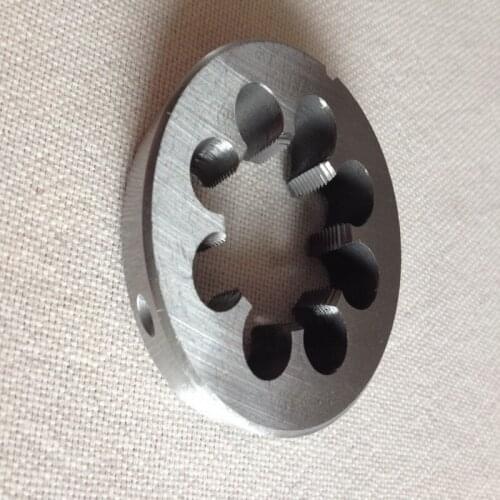 Free shipping of 1PC NPS1-1/4-11.5 manual straight pipe threading Die threading tool model engineer thread Maker for water pipe