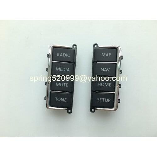 Free shipping CD PLAYER Panel Plastic Button for RNS510 sat nav navigation audio systems