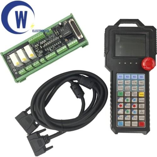 British 3-axis handheld CNC motion Control System, Engraving Machine controller with emergency stop button, used for engraving