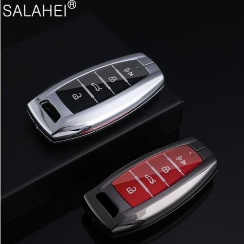 Zinc Alloy + TPU Car Key Case Cover Protection Bag For Great Wall Haval Hover Coupe H1 H4 H7 H8 H9 F5 F7 H2S GMW H6 Coupe