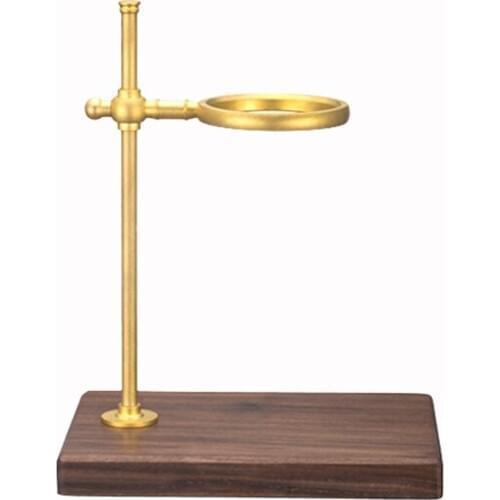 Wood Base Hand Coffee Filter Holder Adjustable Cup Holder Hand Coffee Filter Dripper Pot Rack Holder Stand Coffee Accessory