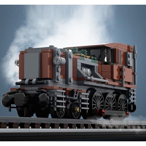 Kids Toys 414 PCS MOC High-TechClass Locomotive Train Modular Building Blocks Transportation Vehicles Block Model