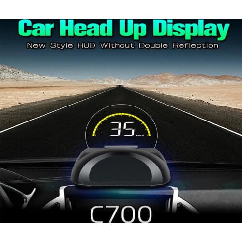 C700 OBD2 Diagnostic Tool car HUD Head-Up Display Windshield Display Car Travel Car Computer Speedometer Projector