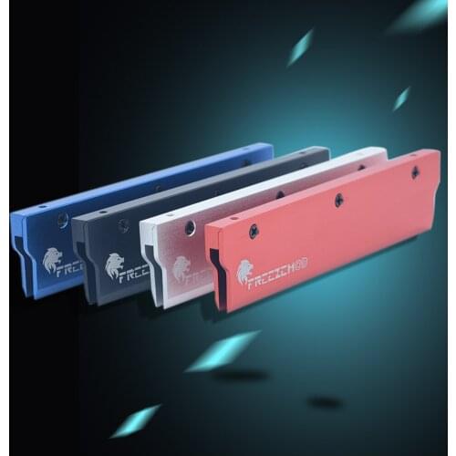 For DDR/DDR2/DDR3/DDR4/ECC RAM Models Aluminum Alloy PC RAM Cooling Heat Insulating Cooler Case Memory Heat Sink Cooled Vest Hot