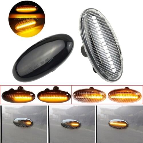 For MAZDA 2 3 5 6 BT-50 MPV II Dynamic Turn Signal Lamp LED Side Marker Light Flasher Indicator 2003 2006 2007 2009 2012 2014