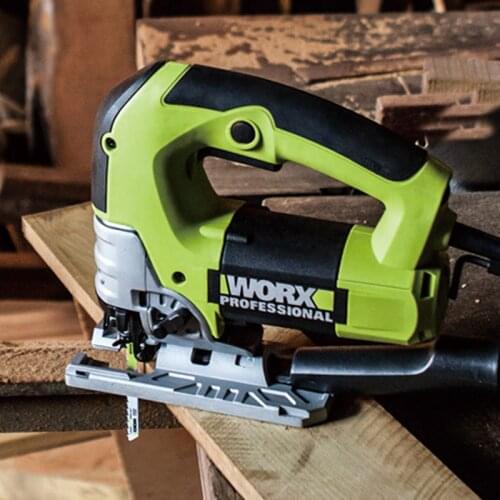 Sweep-Saw Electric Curve Saw with Adjustable Speed Multifunction Reciprocating Saw Portable Woodworking Power Tools WU462