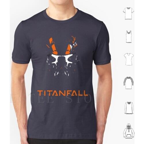 Titanfall T Shirt Cotton Men Diy Print Titanfall Pilot Helmet Jack Cooper Titan Imc Interstellar Bt 7274 Frontier Marauder
