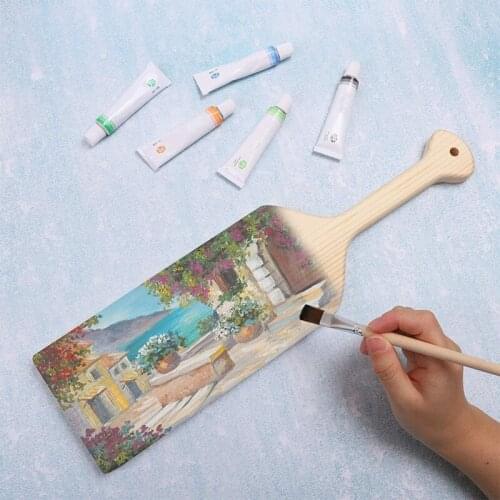 Greek Paddle Solid Unfinished Wood Paddles Sorority Fraternity Paddle for Arts, Crafts and Home Decor 2 Pieces 15 Inch