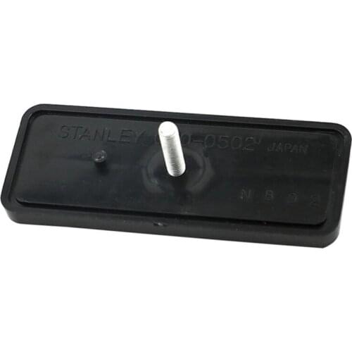 Red Light Rear Motorbike Quad Scooter Bike Reflector Number Plate Rectangle Reflector for Kawasaki Yamaha