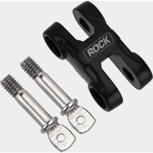 Metal ROCK Bumper Tow Hook D-ring for 1/10 RC Crawler Car Traxxas TRX-4 Axial SCX10 90046 Redcat GEN8 Upgrade Part