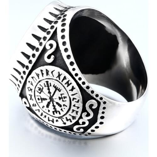 Beier 316L Stainless Steel Viking set biker ring men for Skandinavia charm norse viking rune ring for Dropshipping LLBR8-549R