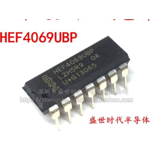 Xinyuan 10PCS/LOT HEF4069UBP DIP HEF4069 DIP14 HEF4069BP DIP-14new and original IC