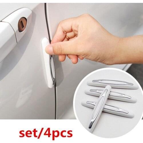 2021 New 4pcs Universal Car Door Side Protector Stripe Decal Sticker for kia ceed rio 3 4 soul sk3 sportage chrysler 300c