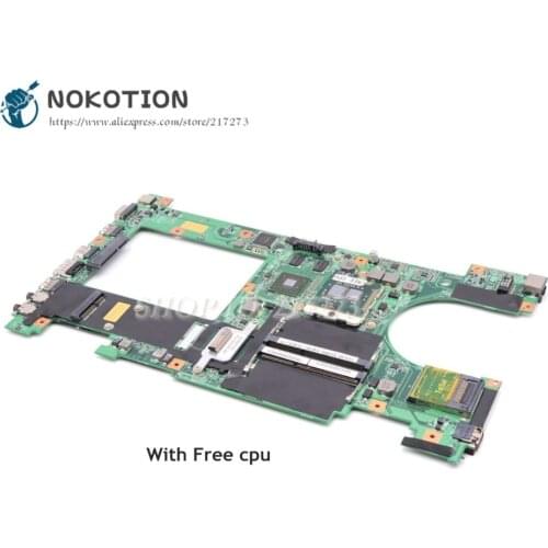 NOKOTION LA36 MB 09939-1 48.4JG01.011 For lenovo Ideapad V360 Laptop Motherboard HM55 DDR3 G305M graphics free cpu