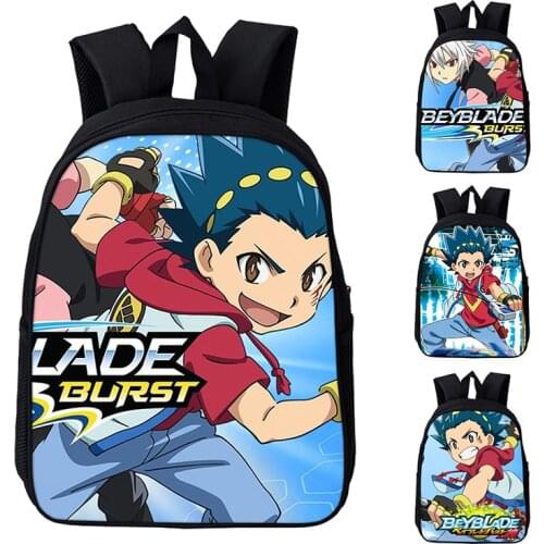 Sac A Dos Beyblade Burst Backpack Mochila Single Zipper School Bags For Teenage Girls Bolso Anime Keep All Your Metal Beyblades
