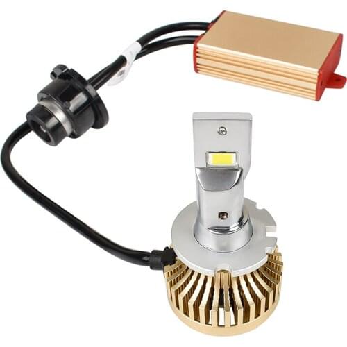 LED headlight to replace original Xenon bulbs D2S/R .Nondestructive replacement,brightness increased by 150%.Car headlight bulb