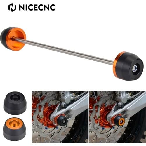 NICECNC Rear Wheel Axle Slider Frame Sliders Crash Protection for KTM KTM DUKE790 2018-2020 890 Duke R (2020)