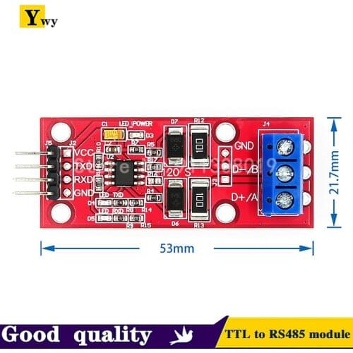 1PCS MCU TTL to RS485 module 485 to serial port UART level switching hardware automatic control flow