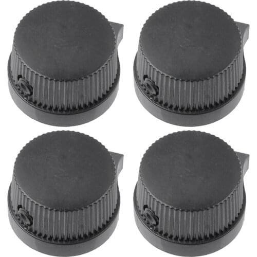 4 Pieces Cylinder Guitars Amp Knobs Luthier Tools String Instrument Parts