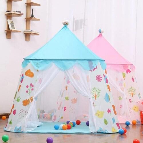 Large Childrens Tent Tipi Kids Indoor Bed Play House Child Portable Little House Teepee Baby Girls Camping Tent Toys For Boys