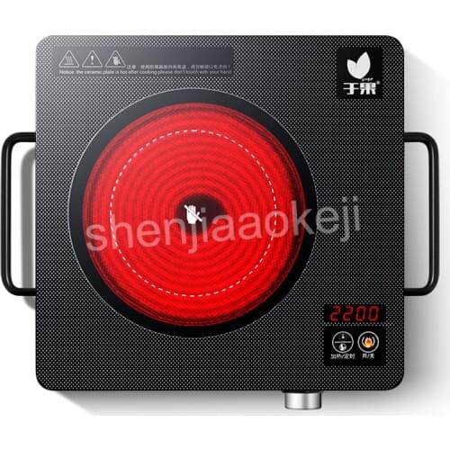 Induction Cooker Home 2200W 220V Multifunctional Hot Plates Quick Heat Preset/Touch Count timer Electric ceramic heaters