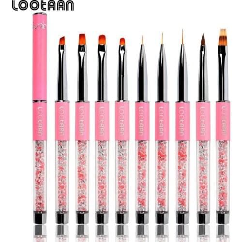 Gel Brush Nail Brush Gel Brush For Manicure Acrylic UV Gel Extension Pen For Nail Polish Painting Drawing Brush Paint Tools