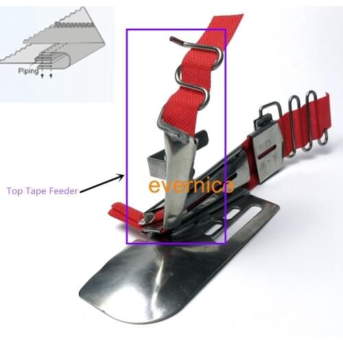 Top Tape Feeder For Coverstitch Binder Juki Pegasus