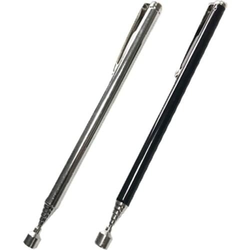 Portable Telescopic Easy Magnetic Pick Up Rod Stick Capacity Magnet Pickup Pen Extending Strong Magnet Handheld Tool Handy Tools