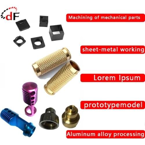 Nylon parts CNC processing metal parts plastic products computer gong 3D printing service small batch vacuum replying mold