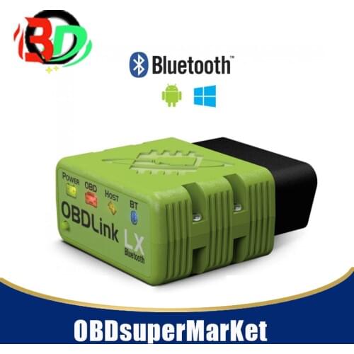 100% original OBDLink LX Bluetooth Scan Tool work with android Phone windows pc obd2 extention cable with fast shipping