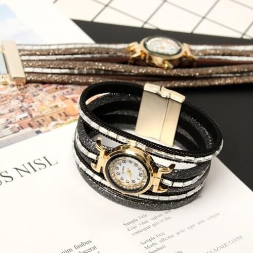 ORNAPEADIA 2021 New Fashion Bracelets for Women Inspired Charms Boho Jewelry Boutique Watch Bracelet Wholesale