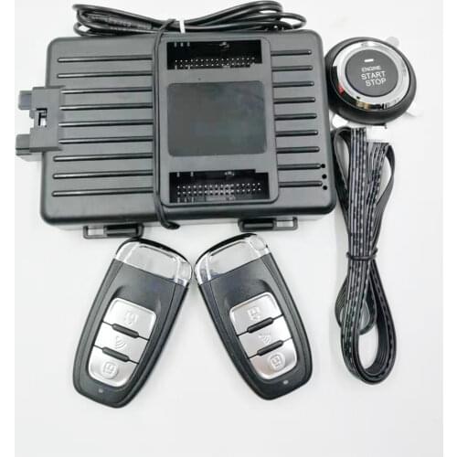 Universal Car remote control system one push button start stop system+keyless entry system for many kind car