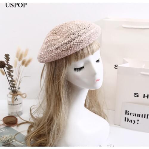 Женские трикотажные шапки USPOP China At AliExpress