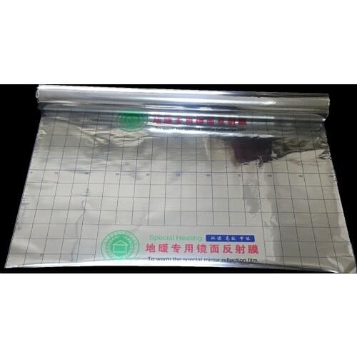 All Sizes 0.06mm Aluminum Foil Insulation Mirror Reflection Film for Underfloor Warming System