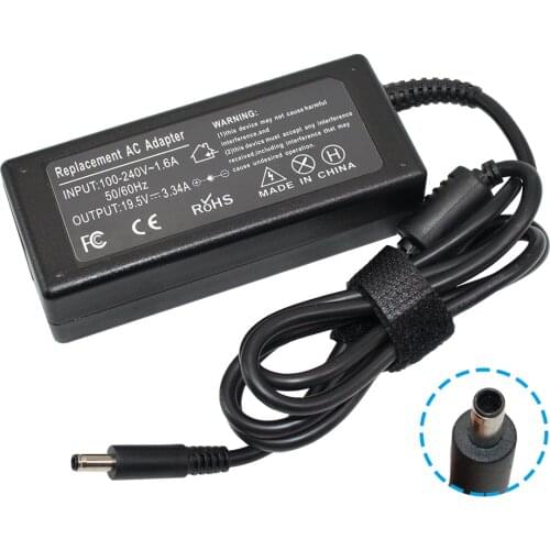 19.5V 3.34A 65W AC Adapter Laptop Charger for Dell Inspiron 15 3000 5000 Series 15 3551 3552 3558 5567 Power supply 4.5*3.0