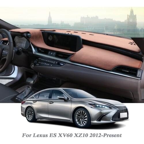 Car Styling Dashboard Protective Mat Shade Cushion Pad Flannel Carpet For Lexus ES XV60 XZ10 2012-Present RHD&LHD Accessory