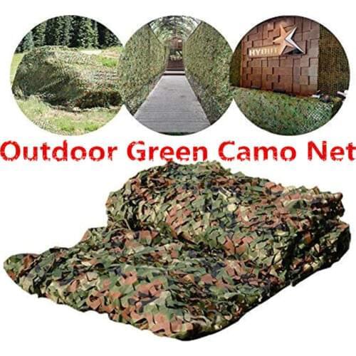 2X6M 2X7M 2X8M Military Camouflage Netting for Home Party Decoration Sunshade Green Camouflage Net Hunting Blinds (Customize)