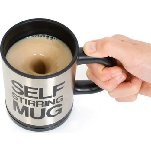 400ml Self Stirring Mug Electric Blenders Stainless Steel Mixing Mug For Coffee